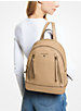 Brooklyn Medium Pebbled Leather Backpack image number 3
