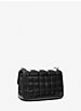 Soho Small Studded Quilted Patent Leather Shoulder Bag image number 2