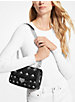 Soho Small Studded Quilted Patent Leather Shoulder Bag image number 3