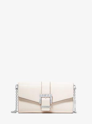 Penelope Medium Leather Clutch | Michael Kors