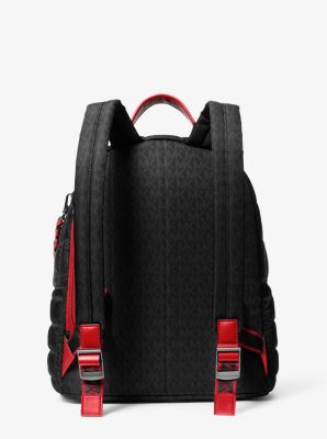 Slater Medium Logo Quilted Nylon Backpack image number 2