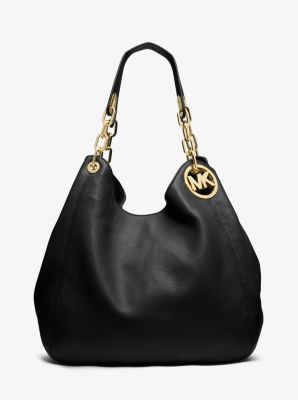 Fulton Large Leather Shoulder Bag | Michael Kors