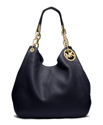 michael kors large fulton logo shoulder bag