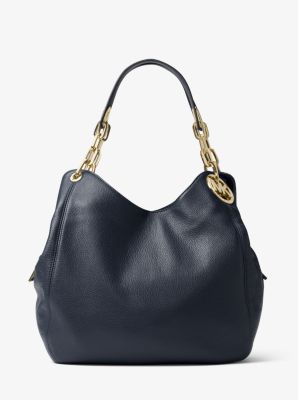 Fulton Large Leather Shoulder Bag | Michael Kors