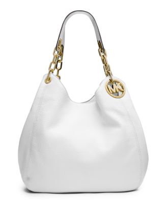 Fulton Large Leather Shoulder Bag | Michael Kors