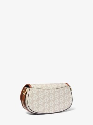 Mila Small Empire Signature Logo Shoulder Bag