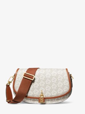 Mila Medium Empire Signature Logo Messenger Bag image number 0