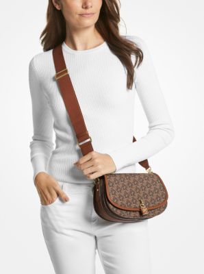 Custom Monogram Canvas Women's Briefcase Shoulder Bag Large Mini