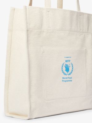 Watch Hunger Stop Recycled Cotton Canvas Tote Bag image number 1