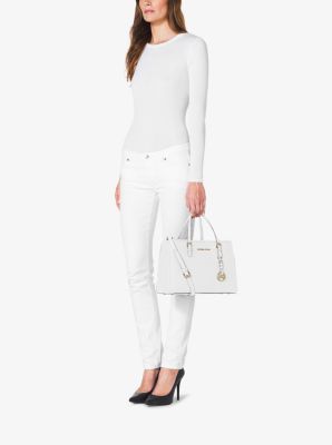 新品未使用 MICHAEL KORS JET SET TRAVEL トートバッグ Michael Kors Women's Jet Set Travel Saffiano Leather Small