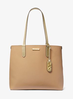 MICHAEL Michael Kors Marilyn Medium Metallic Leather Satchel Bag