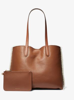 Pebbled Vegan Leather Tote