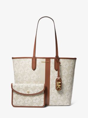 Eliza Large Empire Signature Logo Tote Bag image number 3