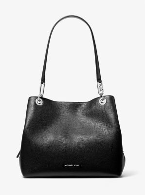 Borsa tote Kensington grande in pelle martellata