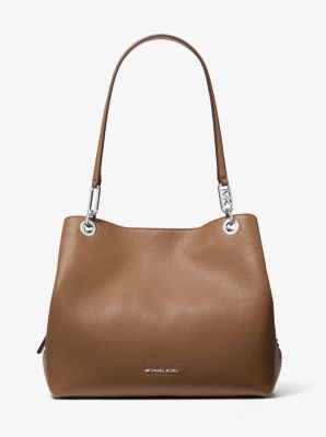 Michael kors raven pebble leather tote best sale