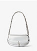 Mila Small Metallic Leather Shoulder Bag image number 0