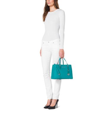 Jet Set Medium Saffiano Leather Tote image number 2