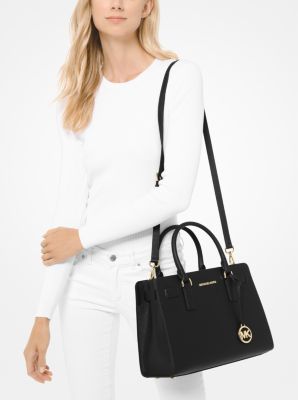 Michael kors dillon on sale saffiano leather satchel