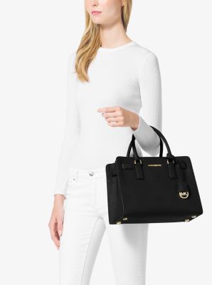 Michael kors dillon saffiano leather clearance satchel