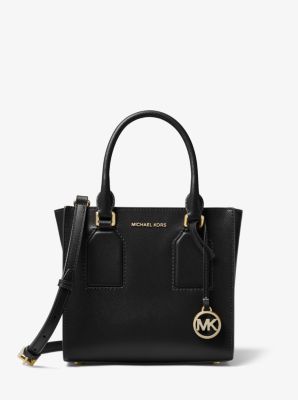 Michael kors selby on sale crossgrain leather messenger