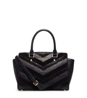 Michael kors chevron bag new arrivals