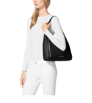 Matilda Large Calfskin Shoulder Bag Michael Kors