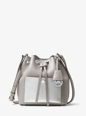 Michael Michael Kors Greenwich Medium Saffiano Leather Bucket Bag