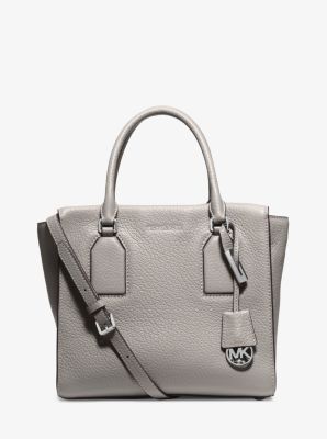 MICHAEL Michael Kors Selby Medium Crossgrain Leather Satchel