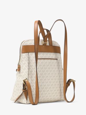 rhea medium slim logo backpack