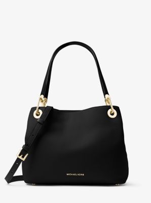 Raven Medium Pebbled Leather Shoulder Bag Michael Kors Canada