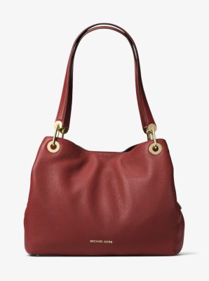 Raven Large Leather Shoulder Bag Michael Kors