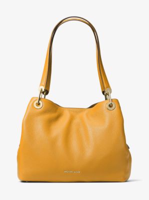 Raven Large Leather Shoulder Bag | Michael Kors