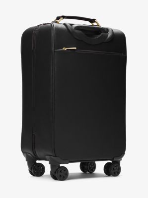 Small discount leather suitcase