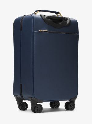 Large Saffiano Leather Suitcase