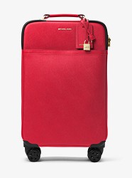 Large Saffiano Leather Suitcase - BRIGHT RED - 30H6GTMT4L