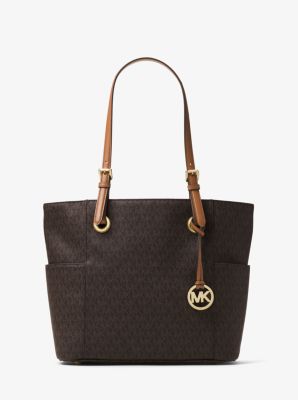 jet set travel small logo tote