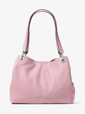 Michael kors raven large sale shoulder tote