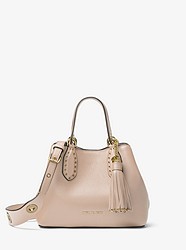 Brooklyn Small Leather Satchel - SOFT PINK - 30H7GBNT1L