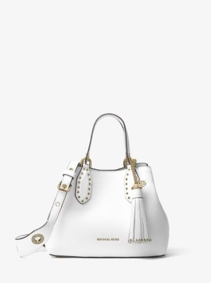 MICHAEL KORS Brooklyn スモールレザーサッチェル Brooklyn Small Pebbled Leather Satchel | Michael Kors [US]