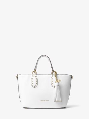 Brooklyn Small Leather Satchel image number 2