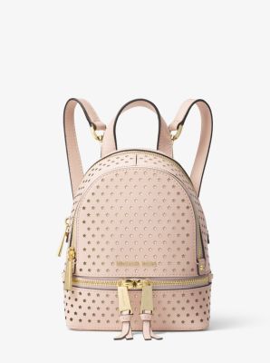 Michael kors on sale perforated backpack