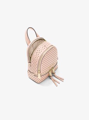 Michael kors perforated discount backpack