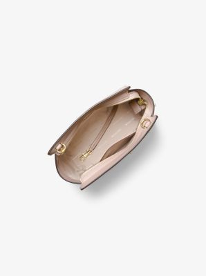 Sac messager Selma en cuir orn&eacute;