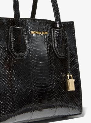 Michael Kors Snakeskin Handbag Purse Hobo Bag