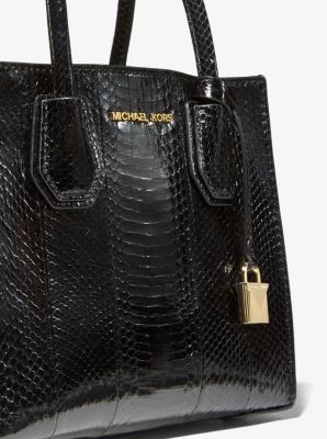 Black Snakeskin Bag