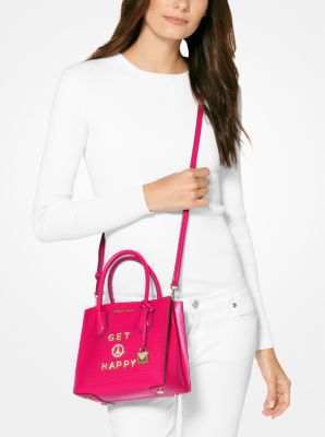 Sac &agrave; bandouli&egrave;re Mercer Get Happy en cuir perfor&eacute;