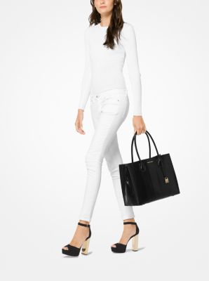 Mercer large snakeskin discount tote