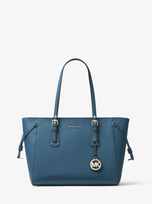 michael kors blue handbag