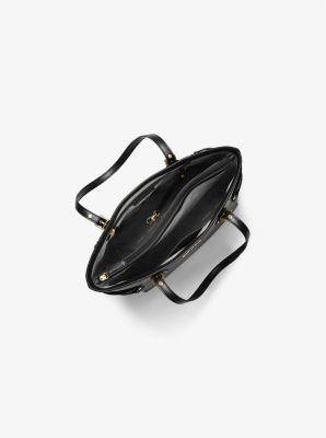 Voyager Small Crossgrain Leather Tote Bag | Michael Kors [US]