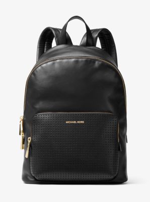 Wythe Large Perforated Leather Backpack Michael Kors Canada